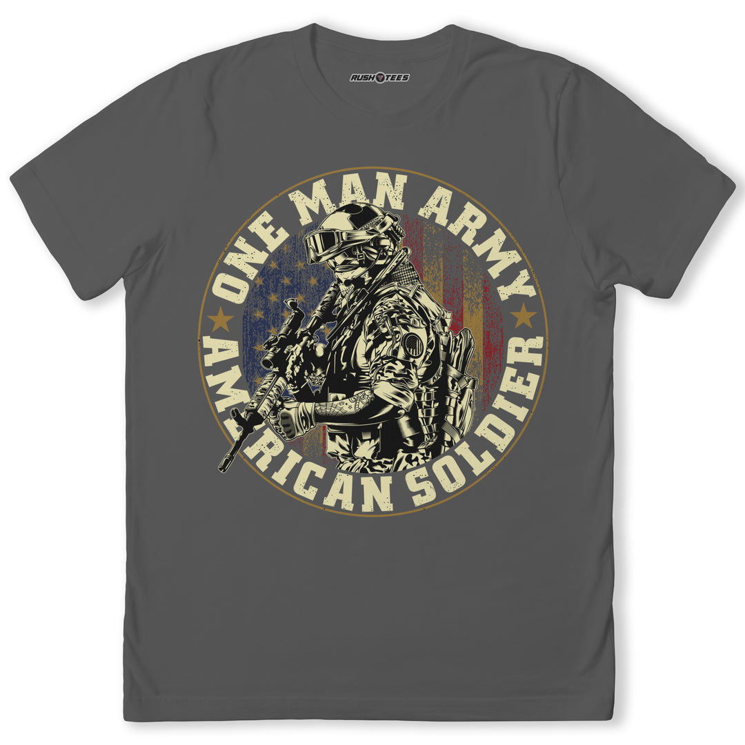ONE MAN ARMY AMERICAN SOLDIER
