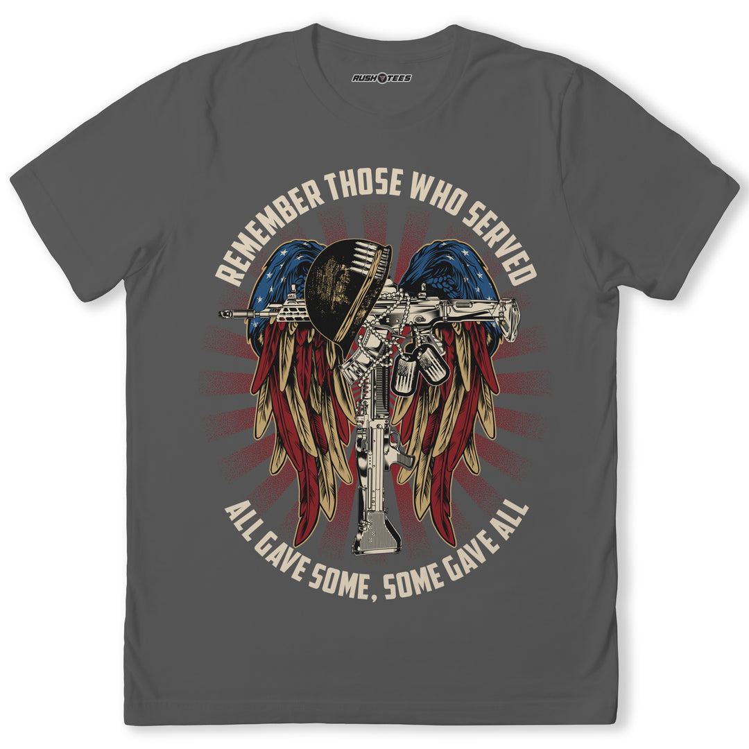 REMEMBER THOSE WHO SERVED