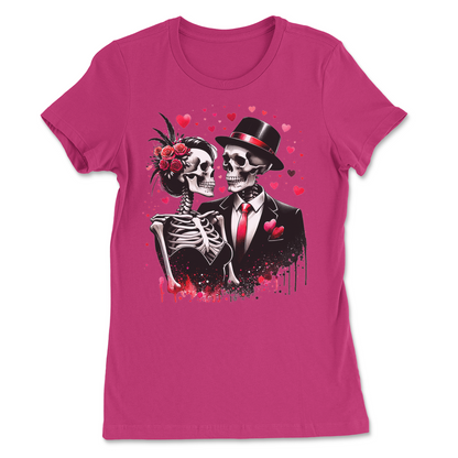 Till Death Valentine Womens T-Shirt