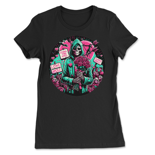 Lonely Emo Valentine Womens T-Shirt