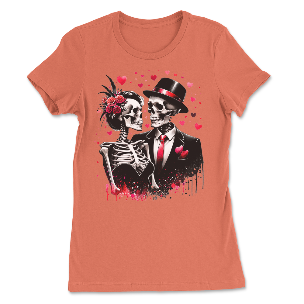 Till Death Valentine Womens T-Shirt