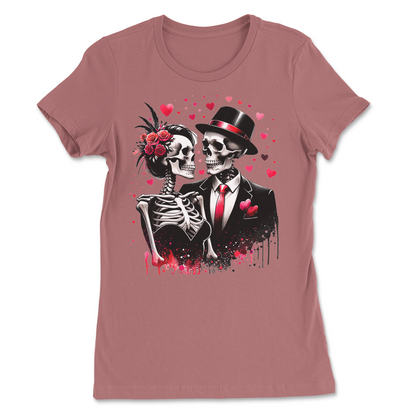 Till Death Valentine Womens T-Shirt