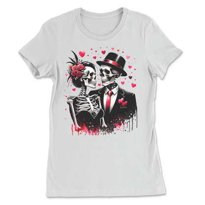 Till Death Valentine Womens T-Shirt